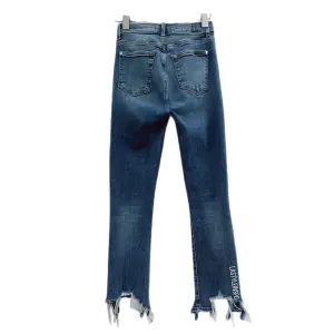 7 For All Mankind Womens Jeans High Waist Slim Kick S 24