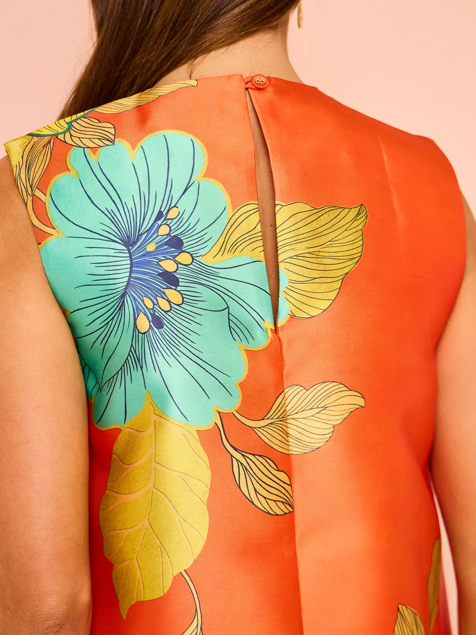 Alemais Piato Mini Dress in Marigold