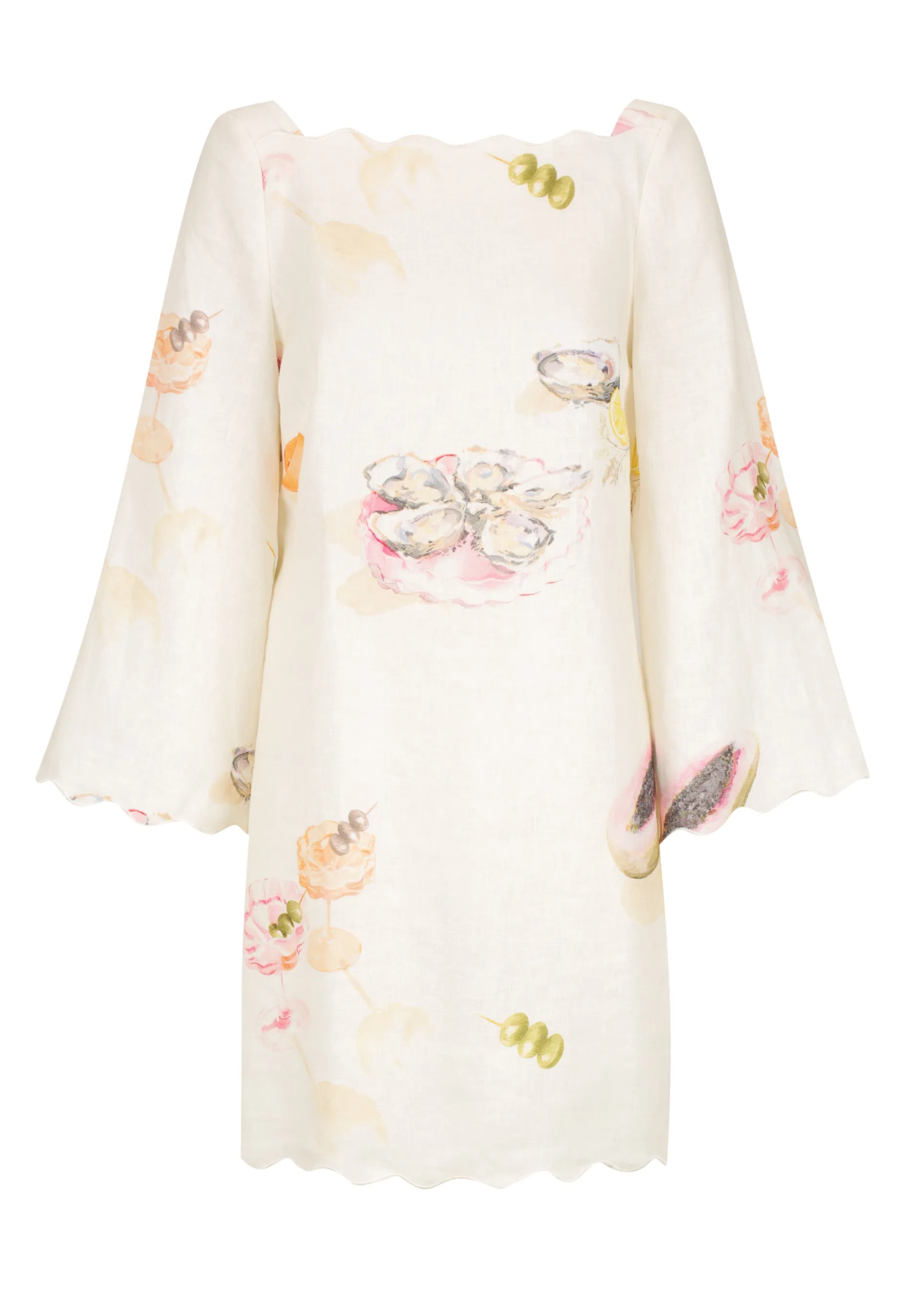Aperitivo Linen Dress_Print