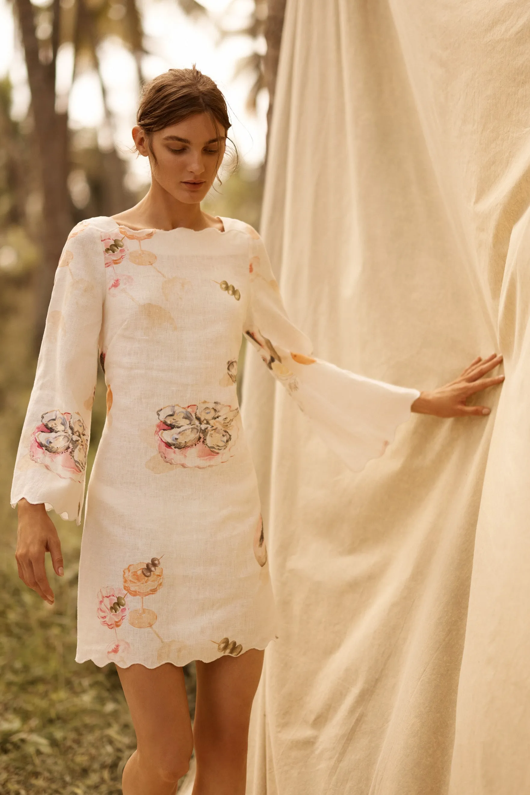 Aperitivo Linen Dress_Print