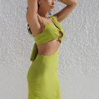 Aurelia Maxi Dress - Lime