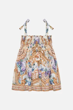 BABIES DRESS WITH SHIRRING PALAZZO PLAY DATE