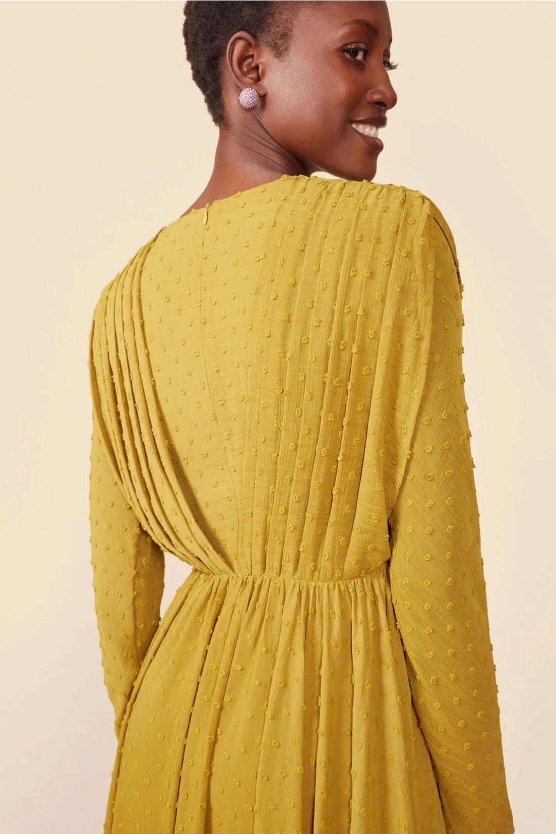 Bella Maxi Dress in Olive