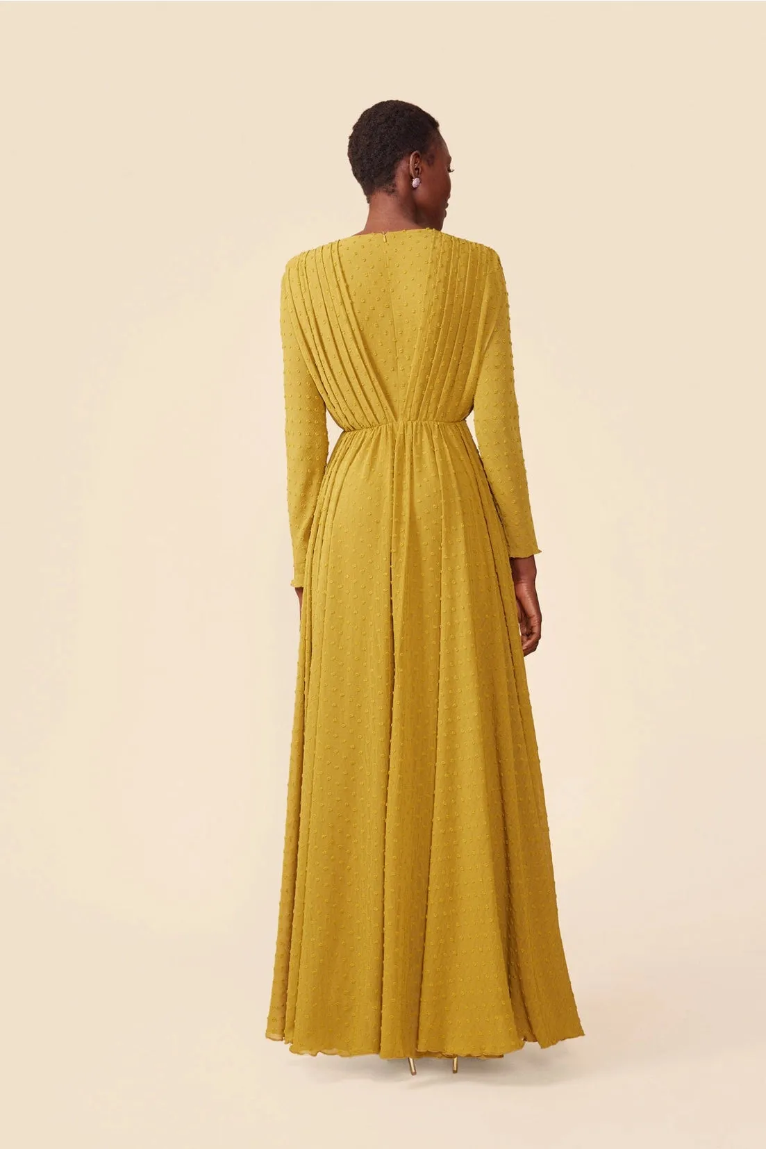Bella Maxi Dress in Olive