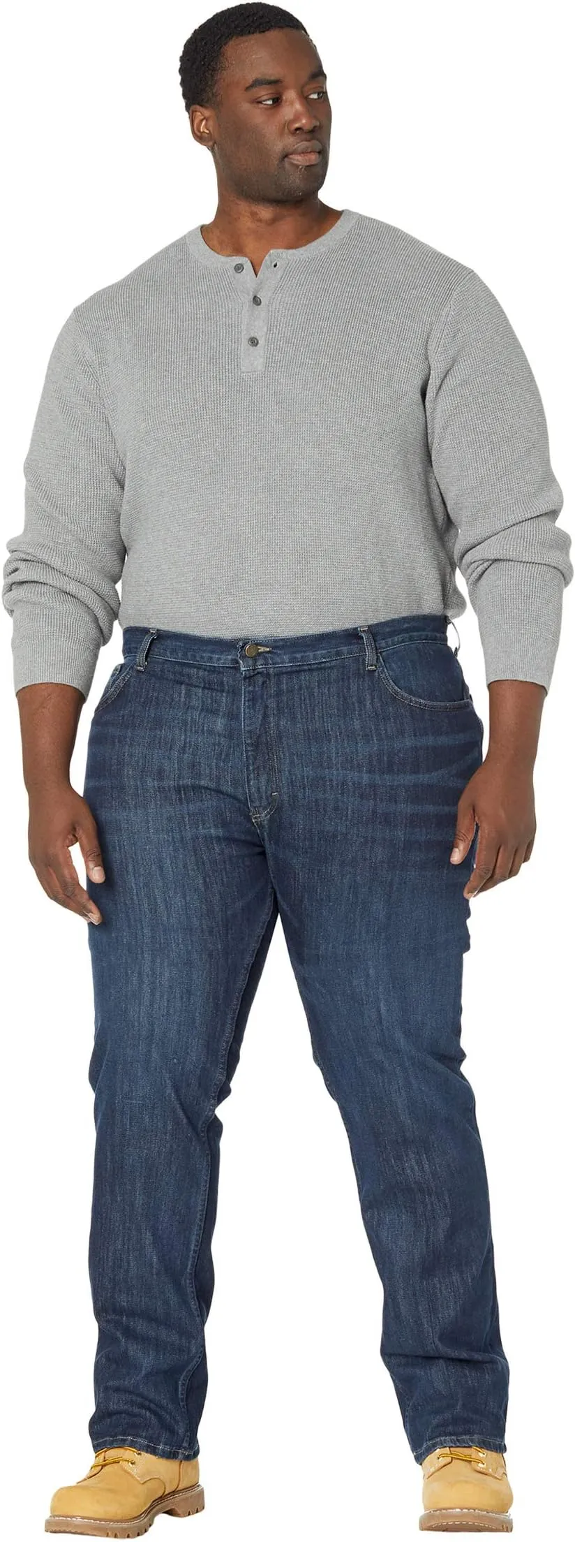 Big & Tall Versa Regular Fit Flex FR Jeans Tyndale FRC, Dark Denim