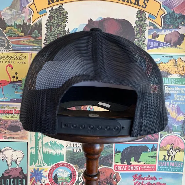 BLACK QRVS ALVARADO ROUND LOGO HAT