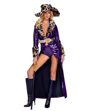 Blue Zone Planet |  4 Piece Queen Pimp Costume