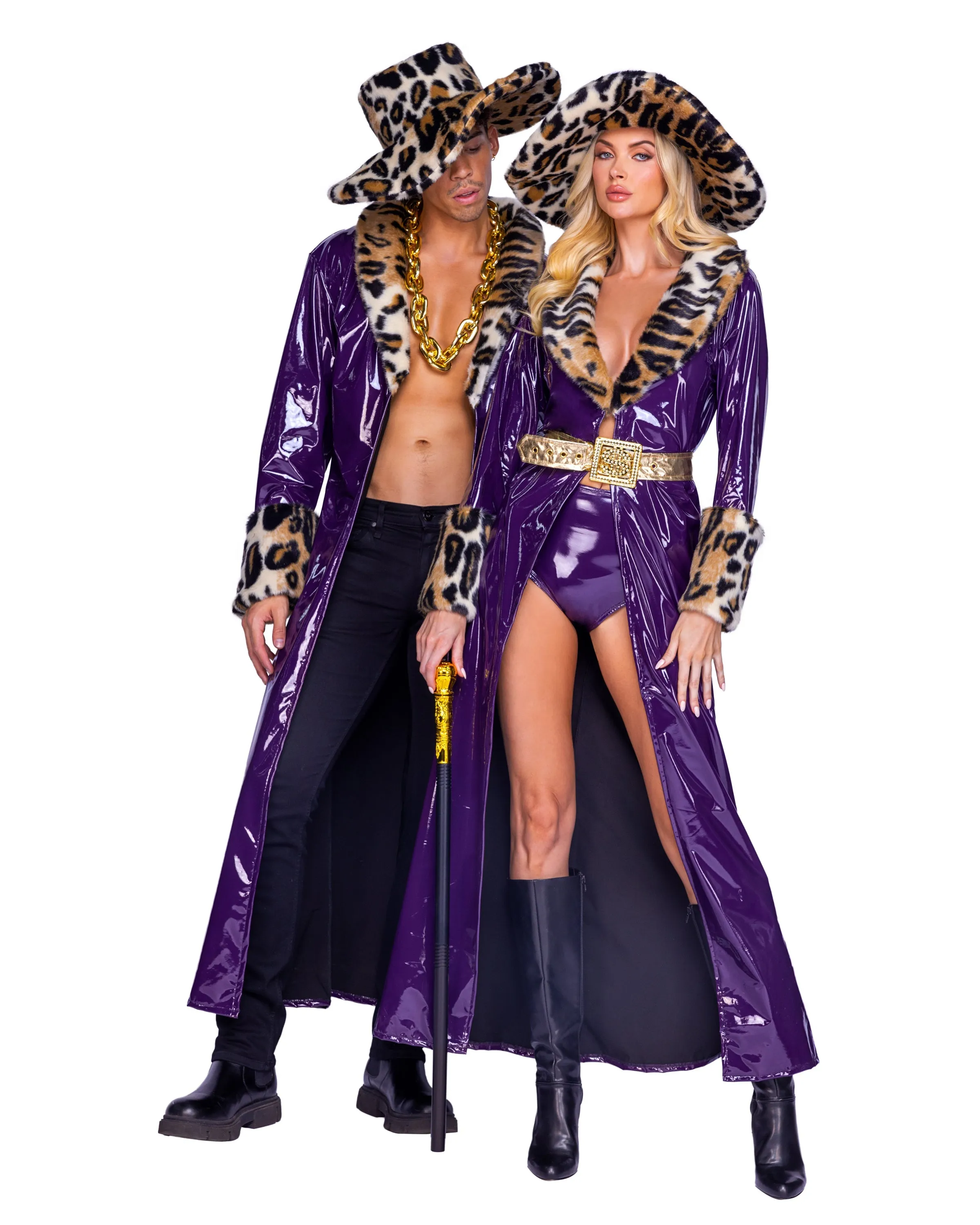 Blue Zone Planet |  4 Piece Queen Pimp Costume