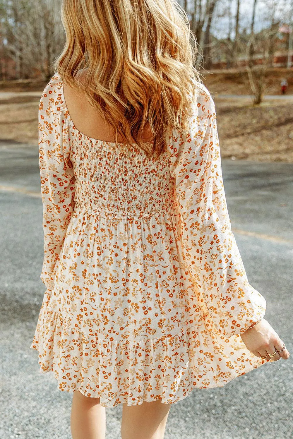 Boho Floral Dress