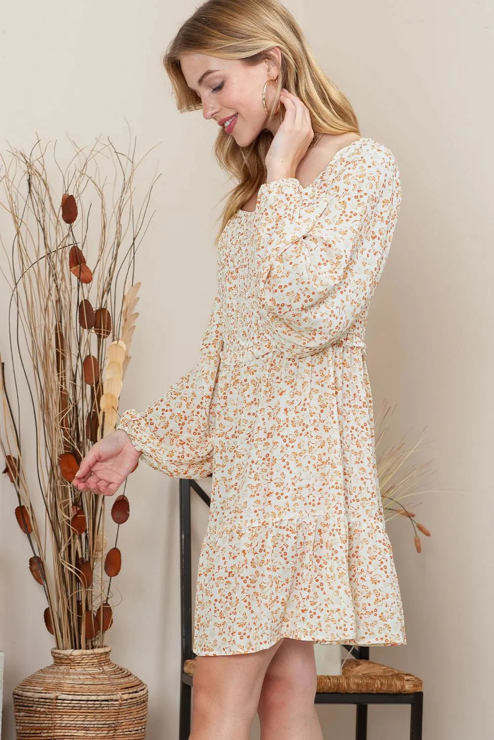 Boho Floral Dress