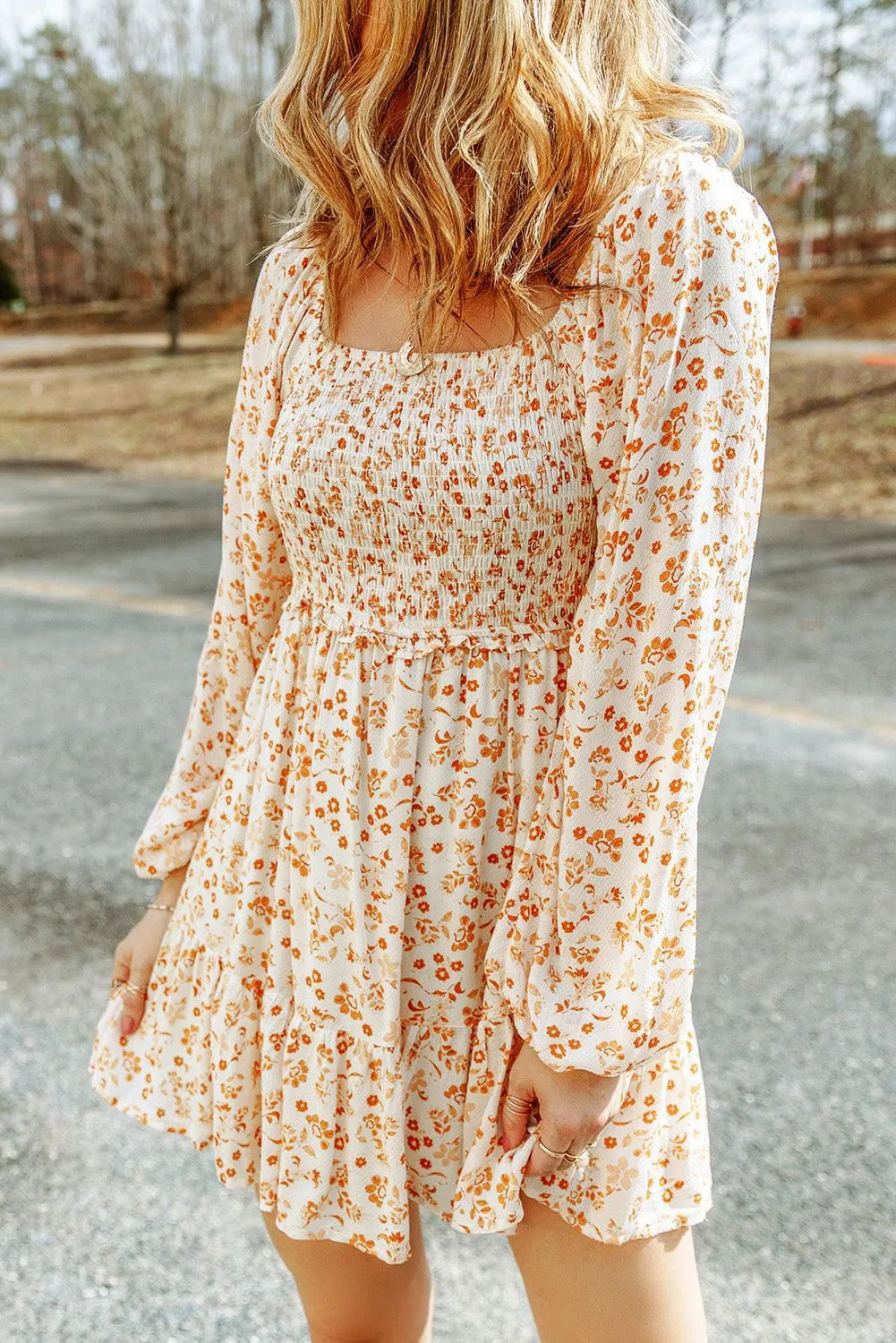 Boho Floral Dress