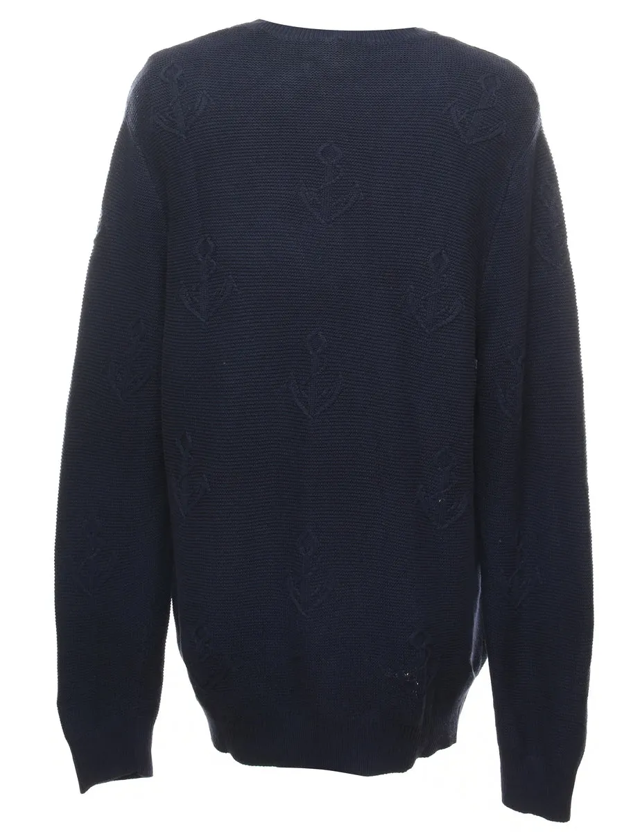 Brooks Brothers Classic Navy Jumper - XL
