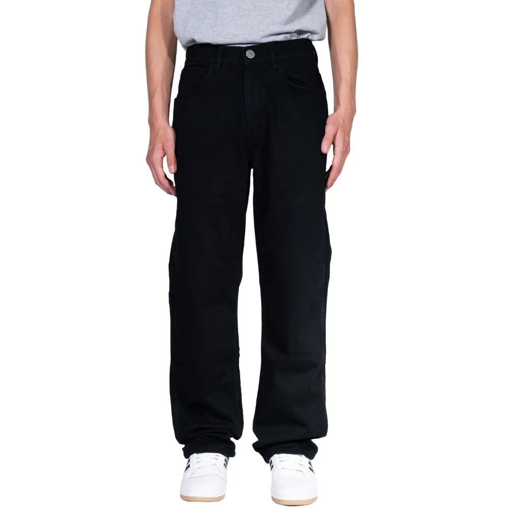 Charger Baggy Denim Pants True Black