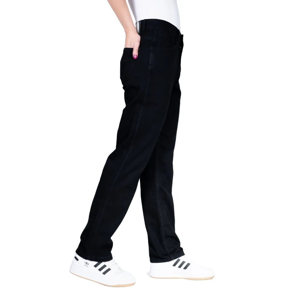Charger Baggy Denim Pants True Black
