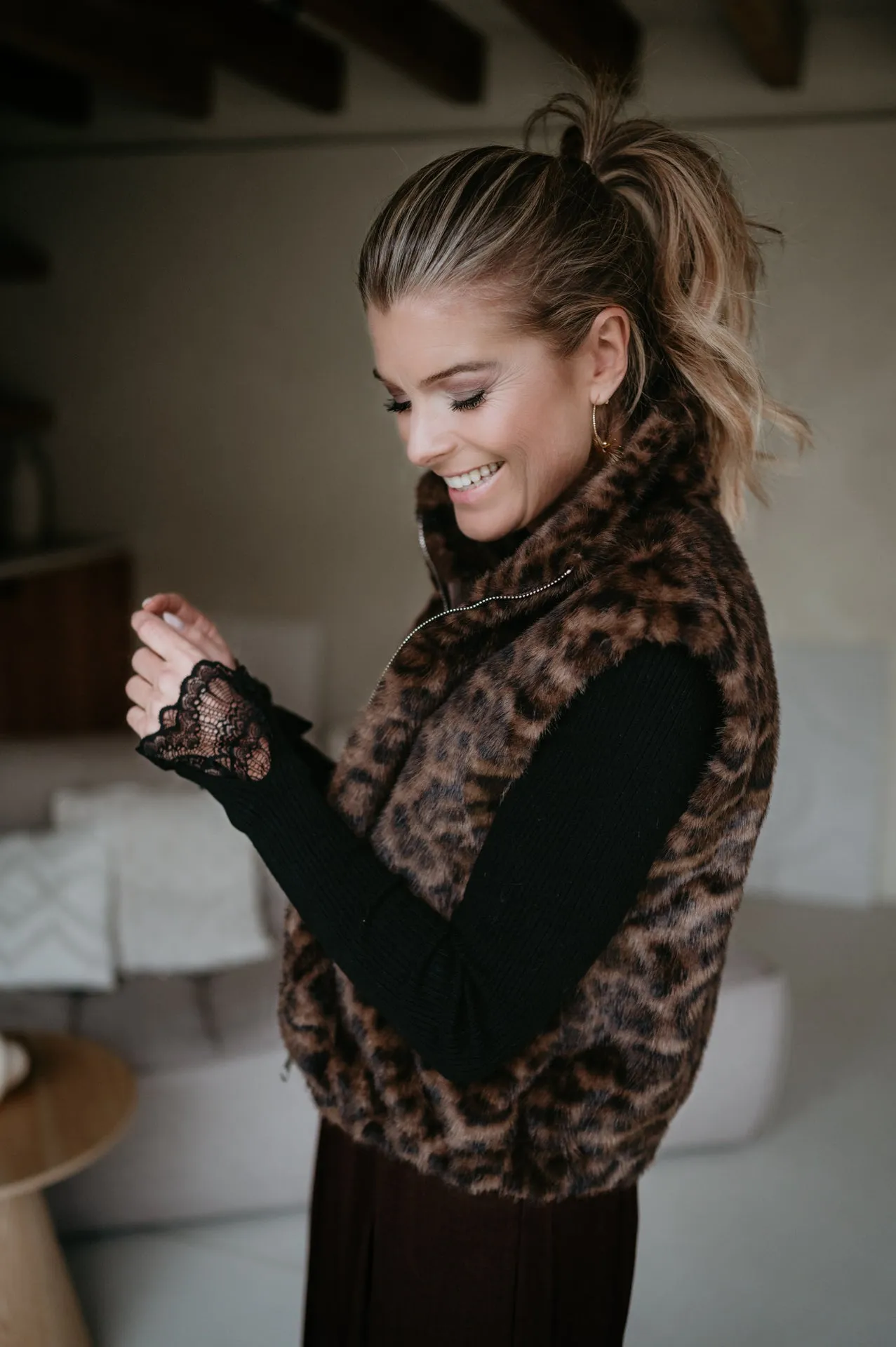 Ciale gilet I Leopard