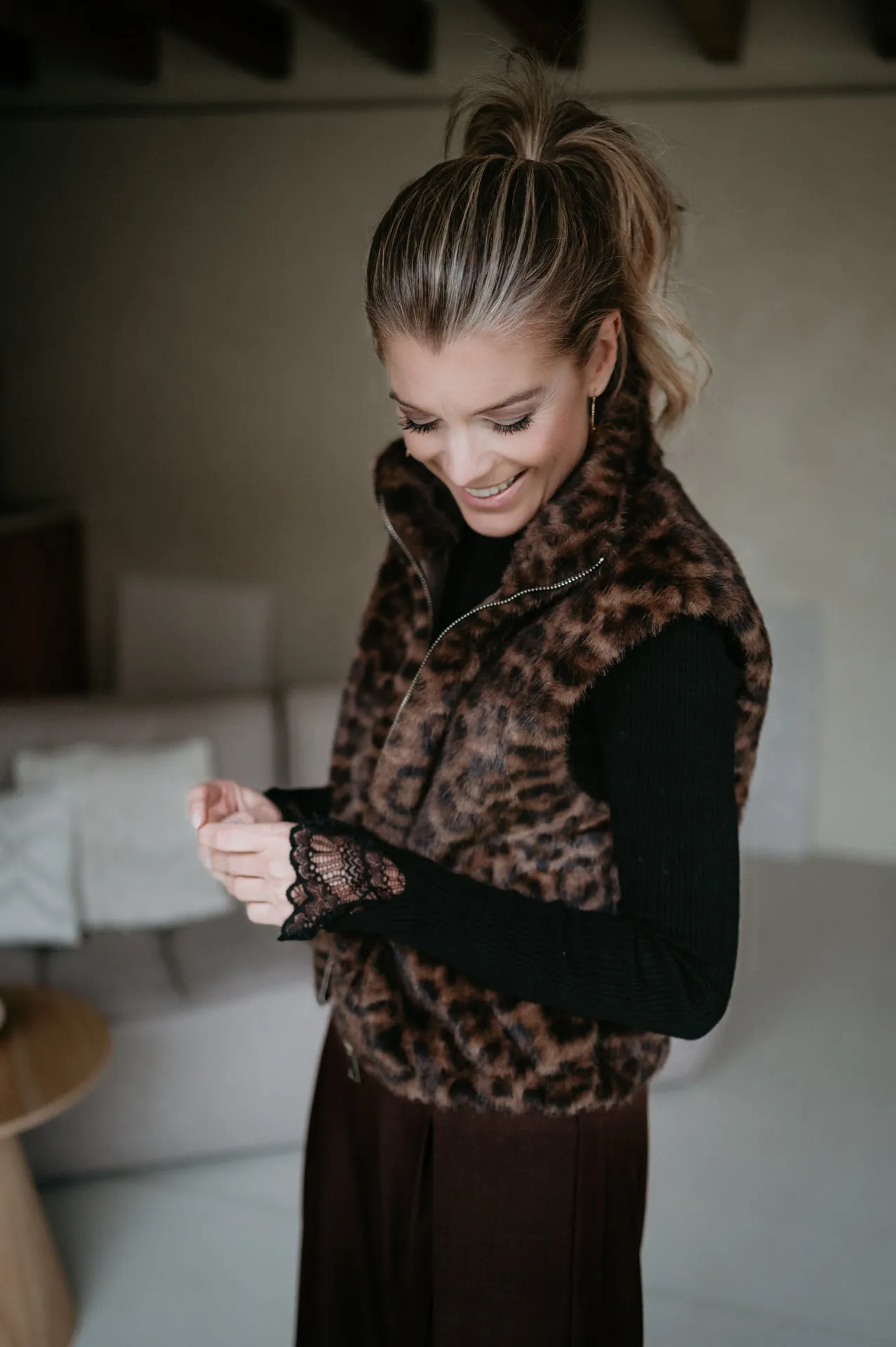 Ciale gilet I Leopard