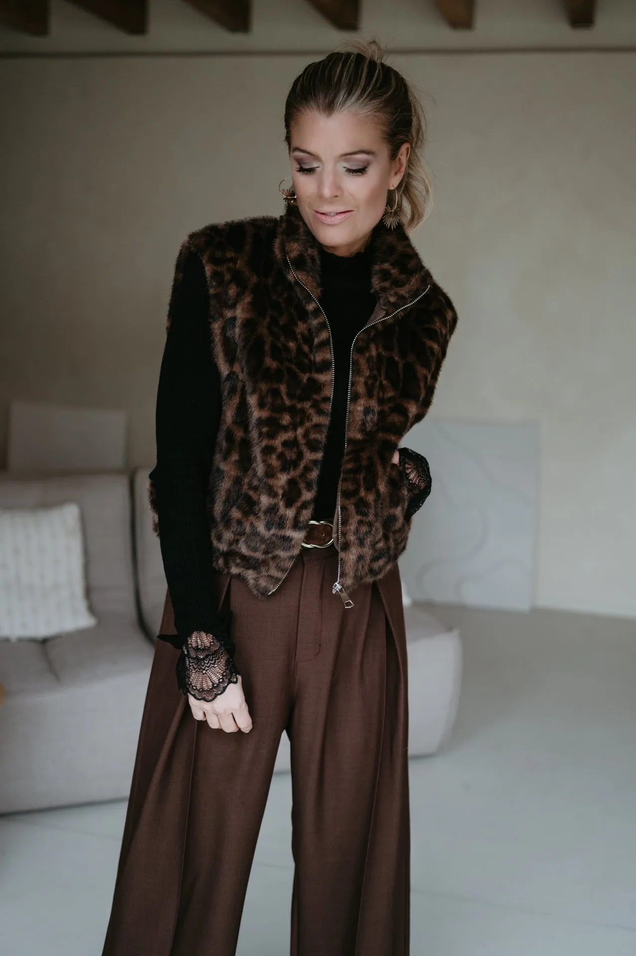 Ciale gilet I Leopard