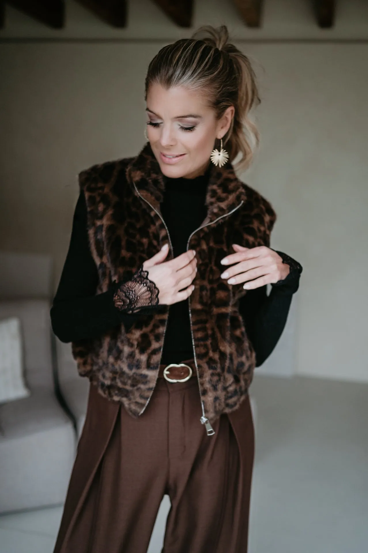 Ciale gilet I Leopard