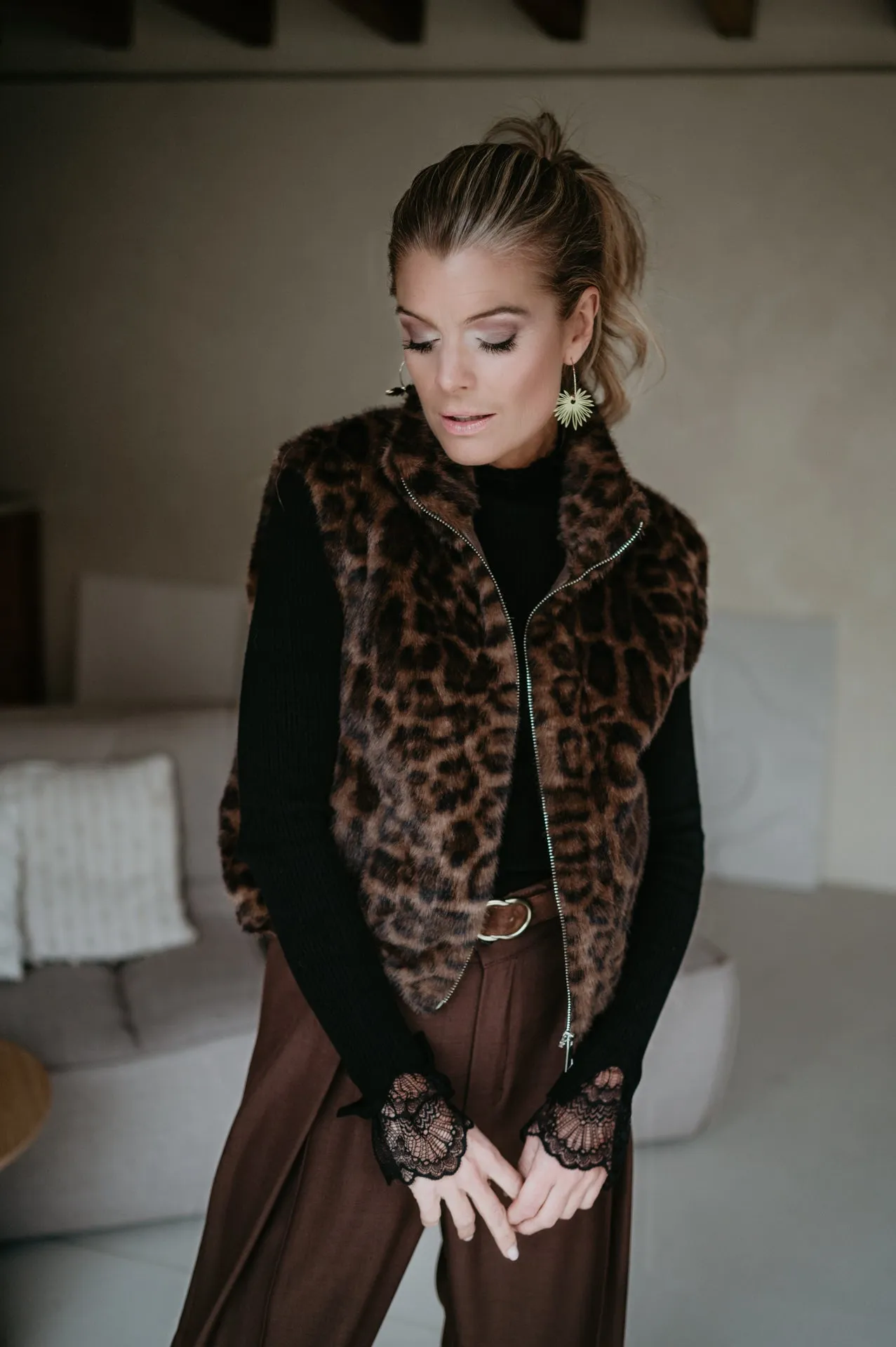 Ciale gilet I Leopard