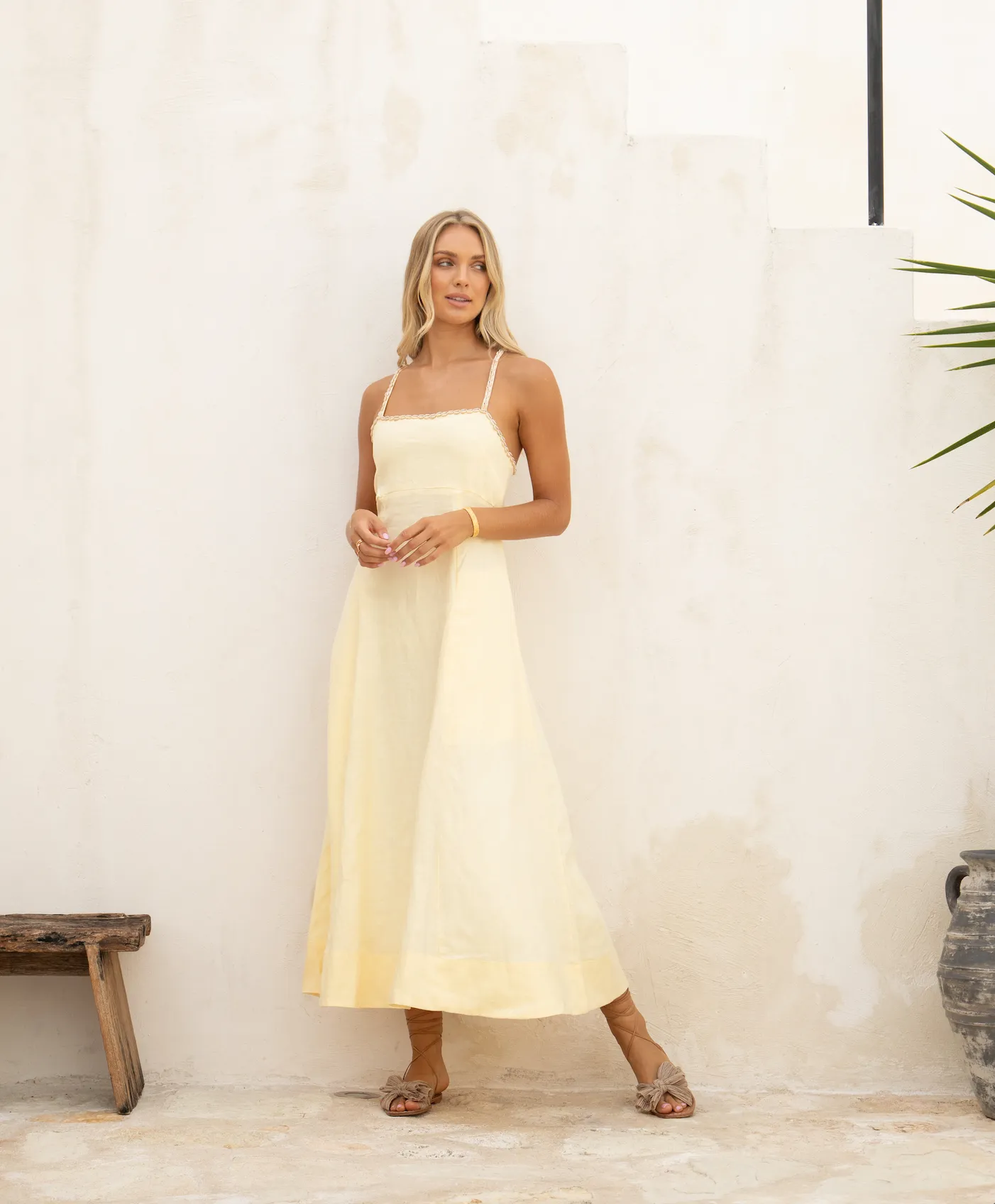 Delilah Dress - Linen