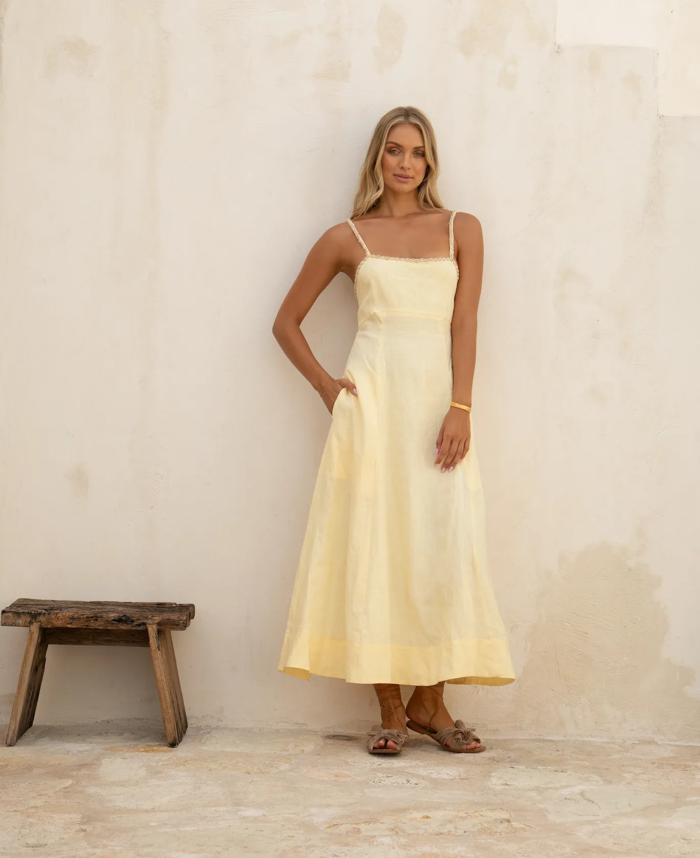 Delilah Dress - Linen