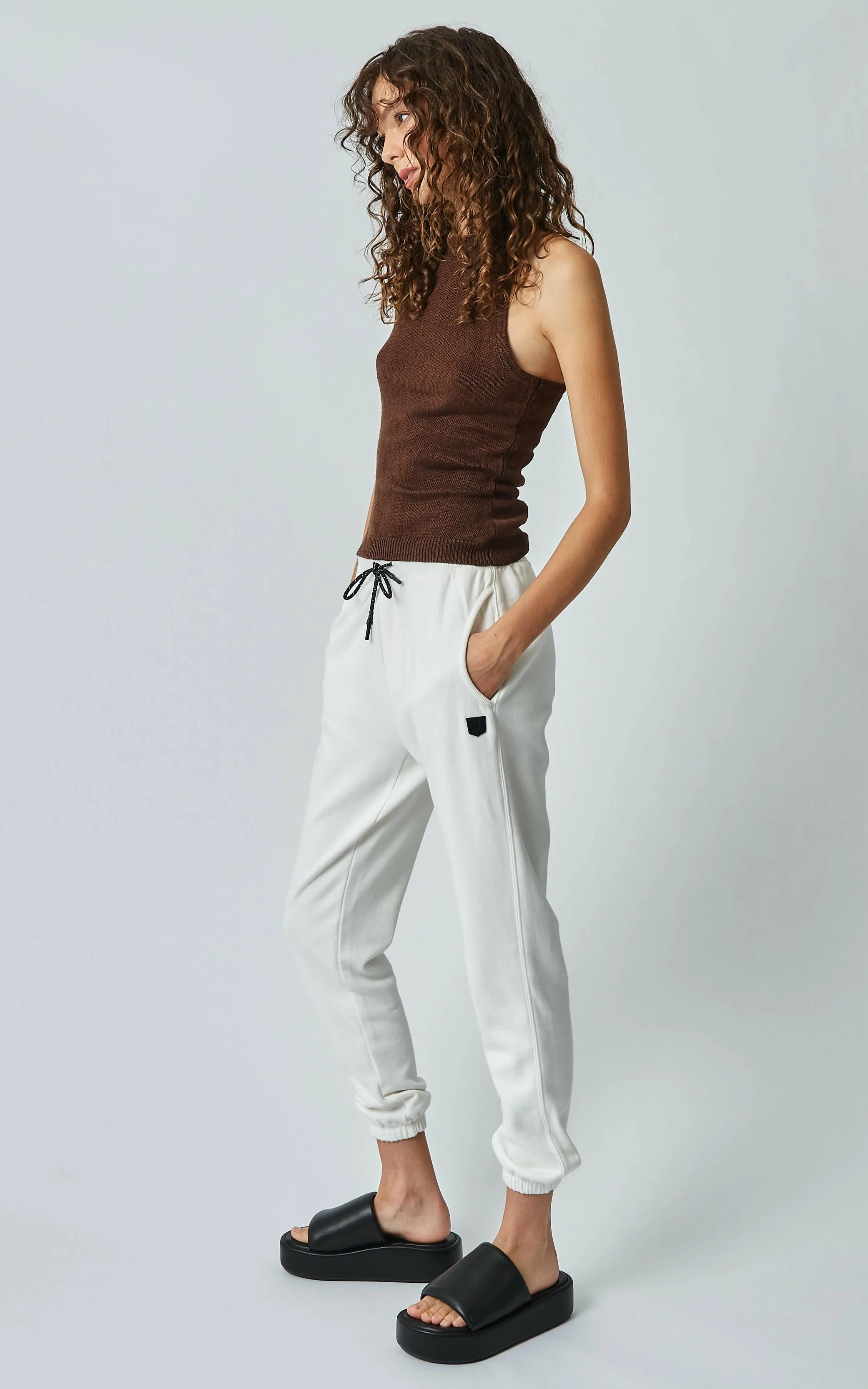 Demi Ivory Lounger Pants