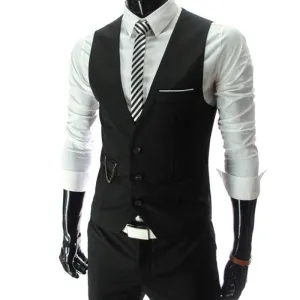 Dress Slim Fit Vests