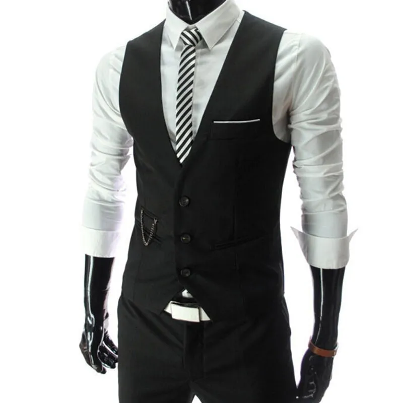 Dress Slim Fit Vests