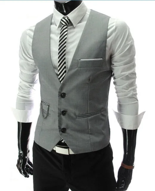 Dress Slim Fit Vests