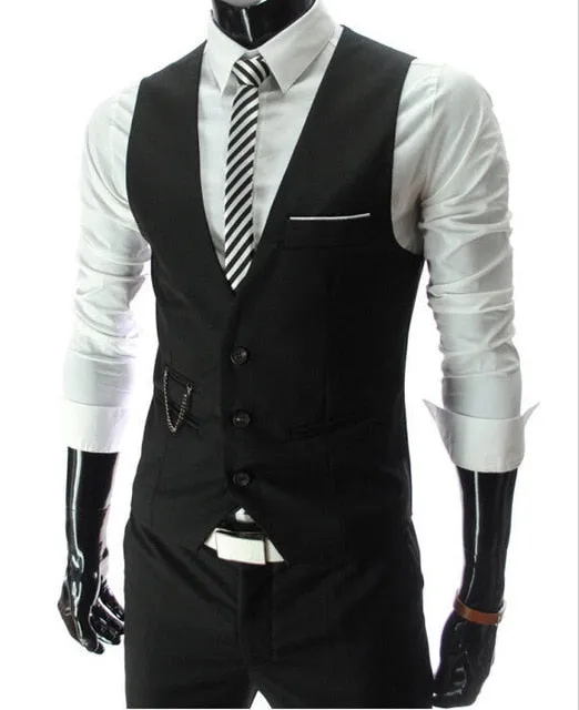 Dress Slim Fit Vests