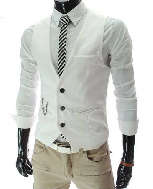Dress Slim Fit Vests