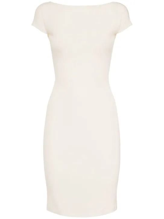 Dsquared2   Jersey open back mini dress 