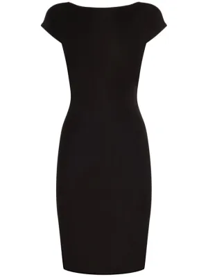 Dsquared2   Jersey open back mini dress 
