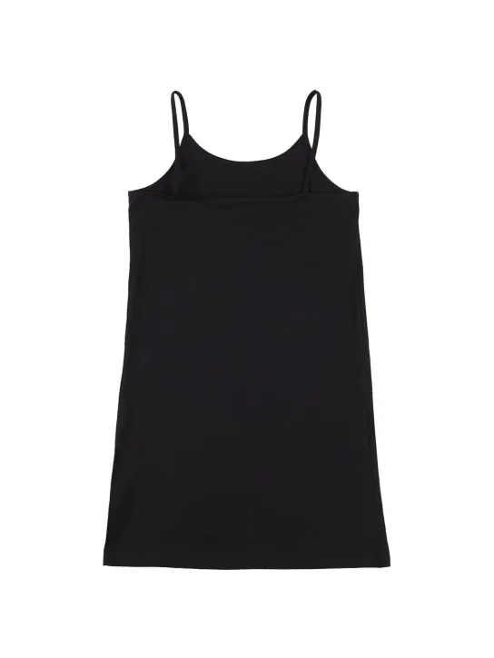 Dsquared2   Logo print cotton jersey tank dress 