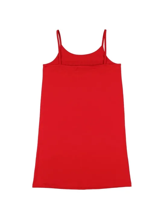 Dsquared2   Logo print cotton jersey tank dress 