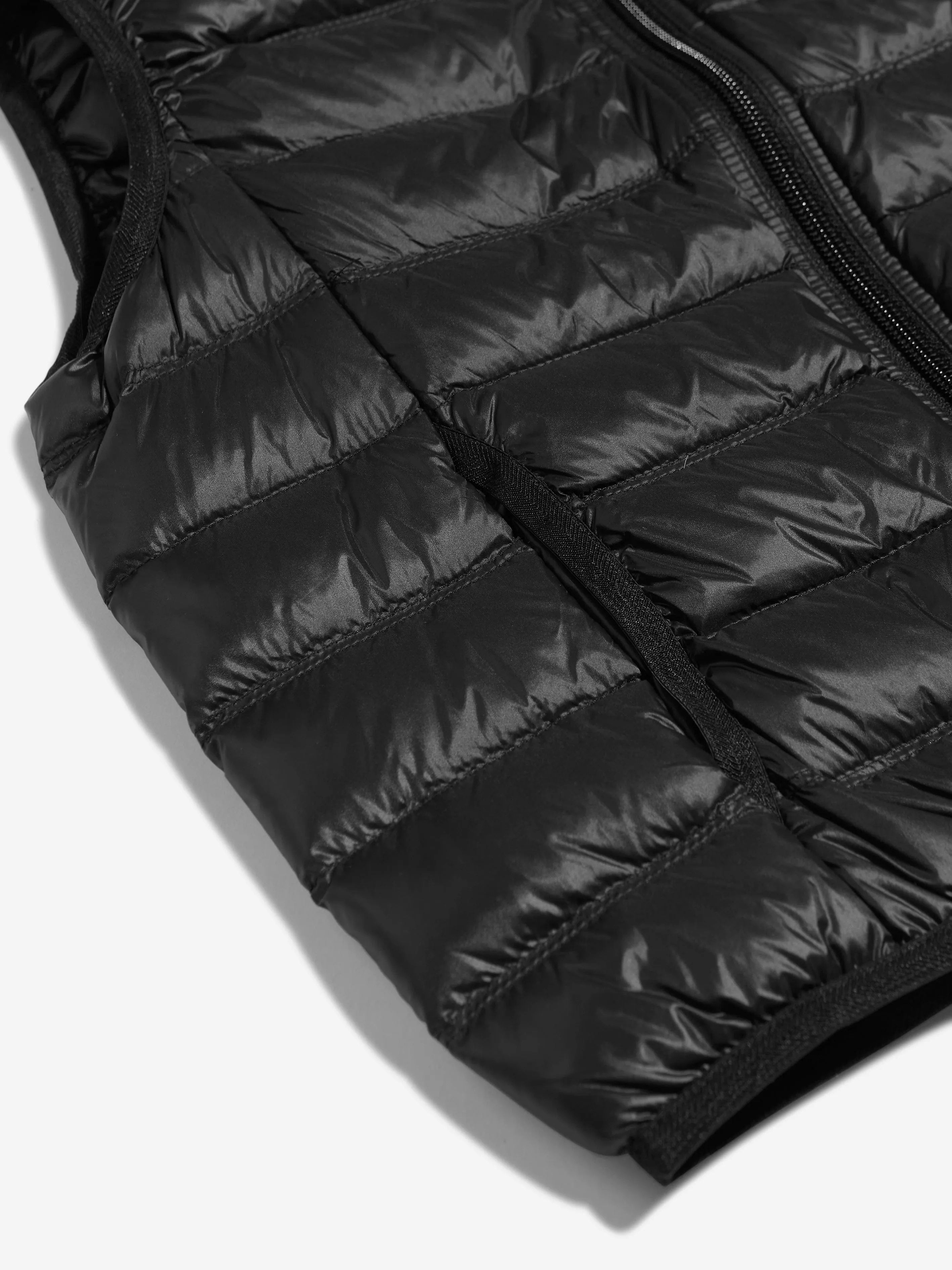 EA7 Emporio Armani Boys Core ID Down Padded Gilet in Black