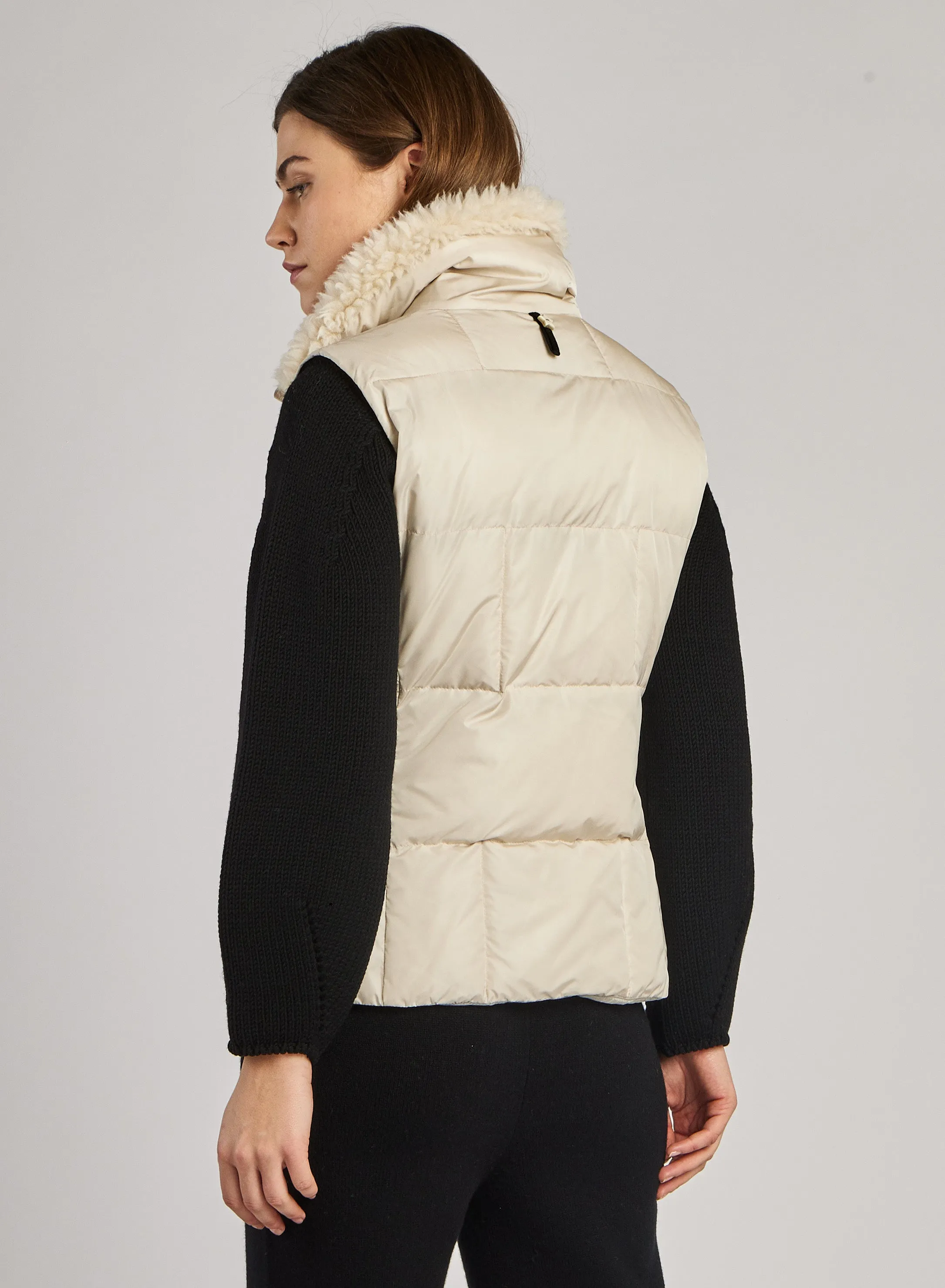 GILET IN NYLON IMBOTTITO