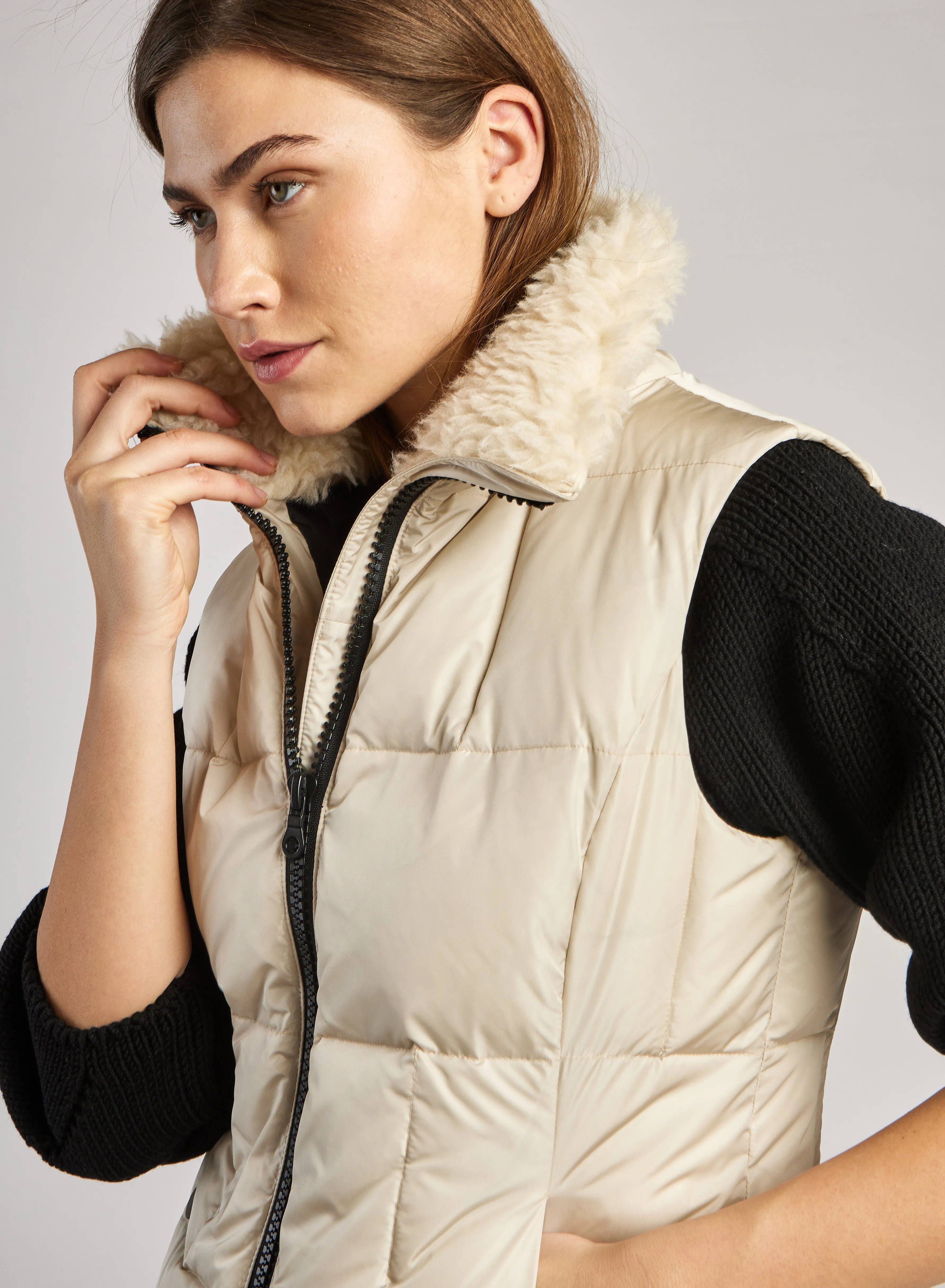 GILET IN NYLON IMBOTTITO