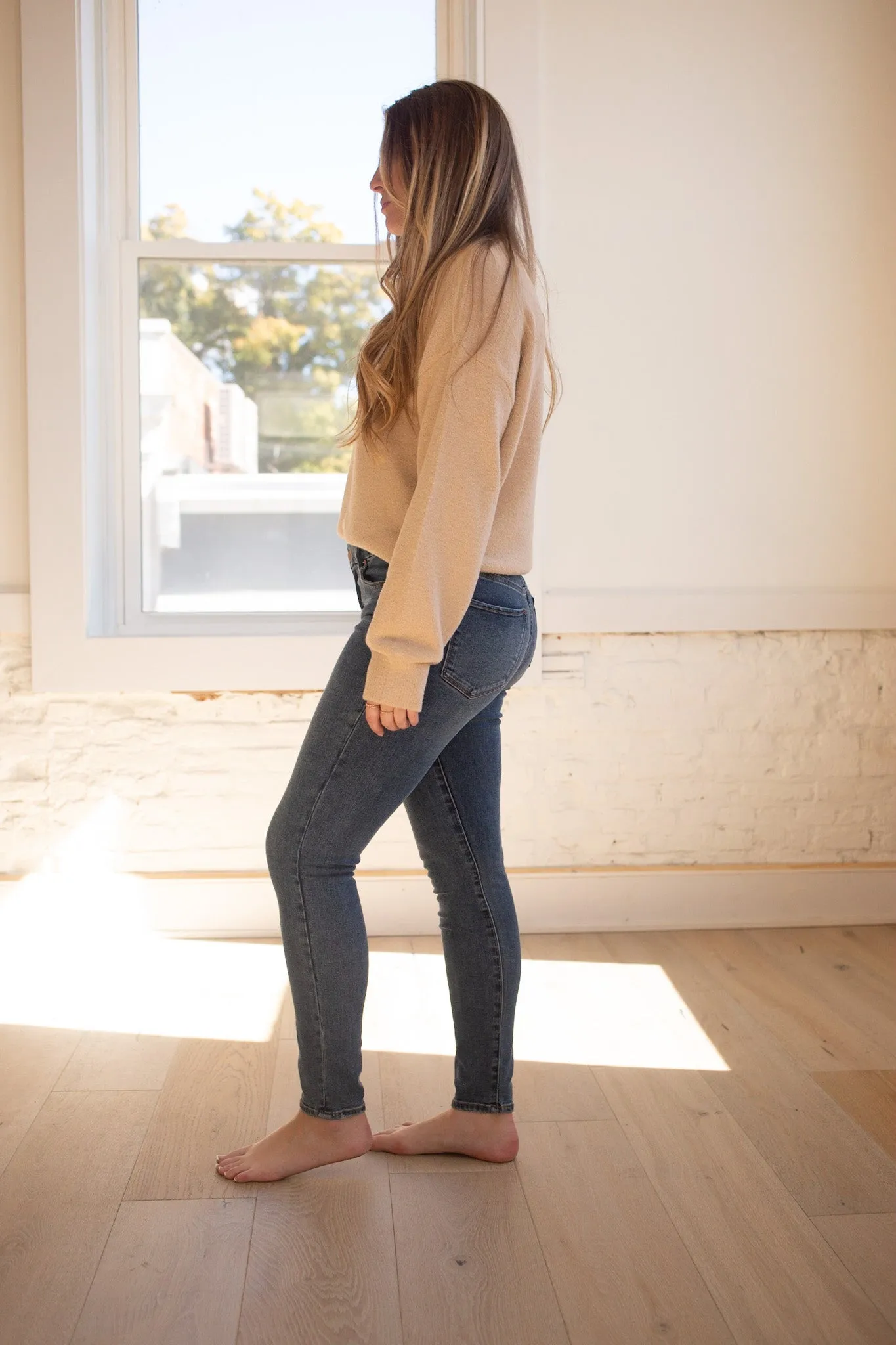 Gisele High Rise Skinny Jeans
