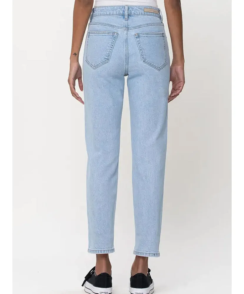 Haute High Rise Slim Straight Jean