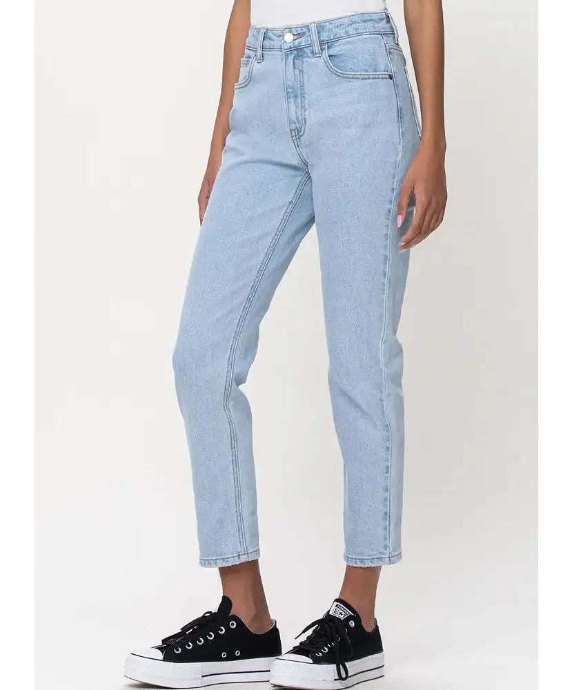 Haute High Rise Slim Straight Jean