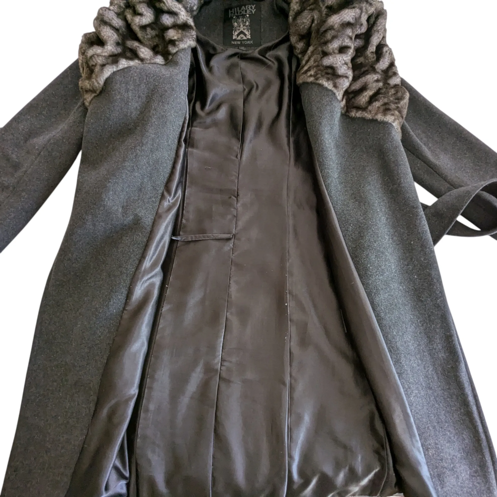 Hilary Radley Wool Coat Size XS