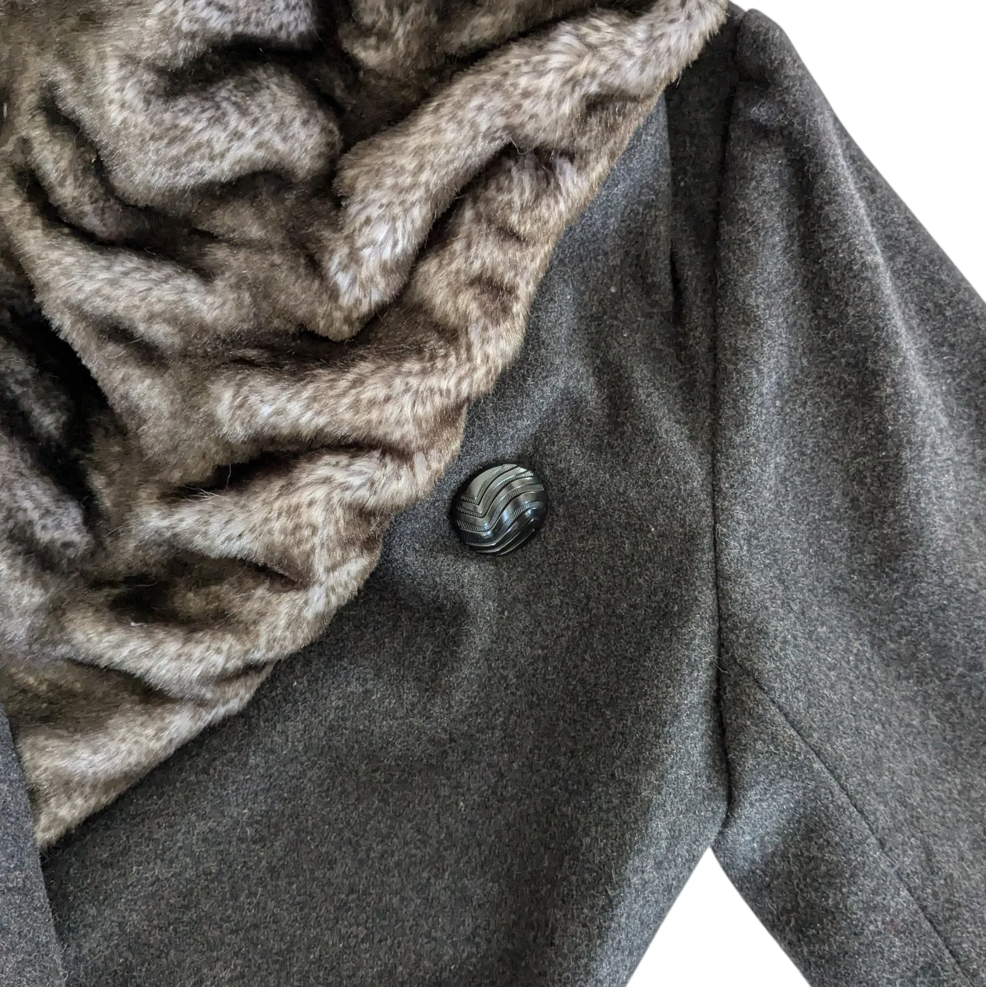 Hilary Radley Wool Coat Size XS