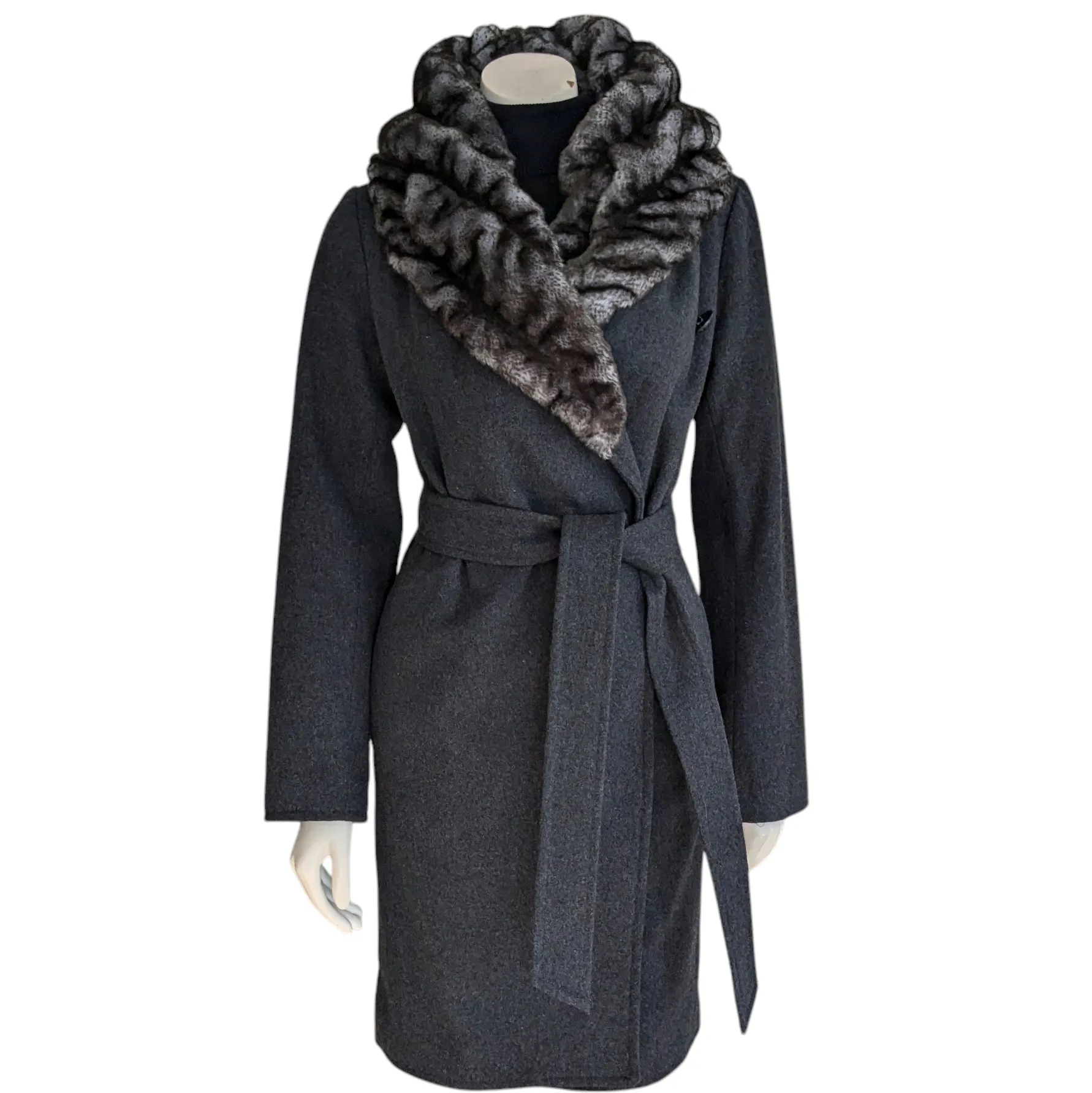 Hilary Radley Wool Coat Size XS