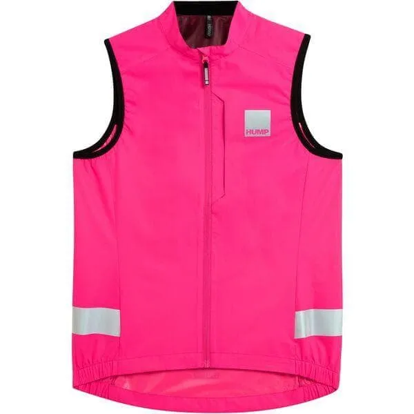 HUMP Strobe Women's Gilet; Pink Glo - Size 14