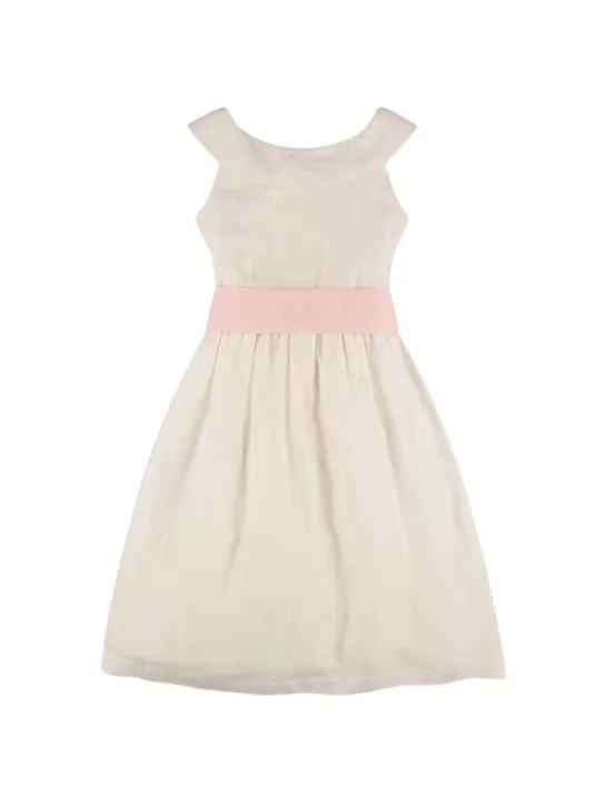 Il Gufo   Linen blend dress 
