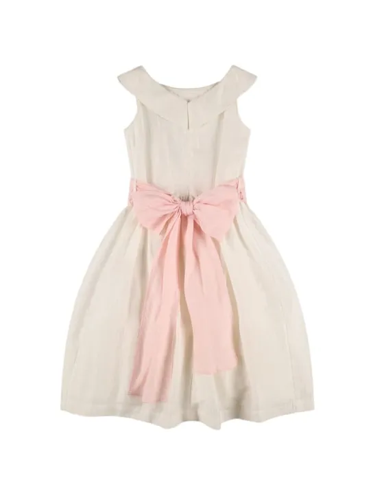 Il Gufo   Linen blend dress 
