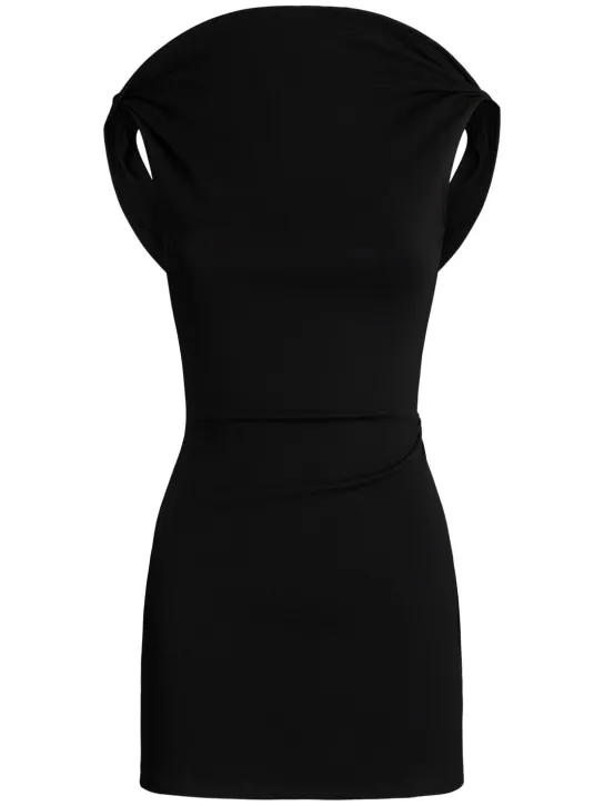 Jacquemus   La Mini Robe Bordo dress 