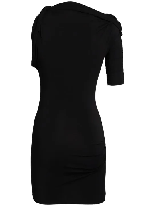 Jacquemus   La Mini Robe Drapeado jersey dress 