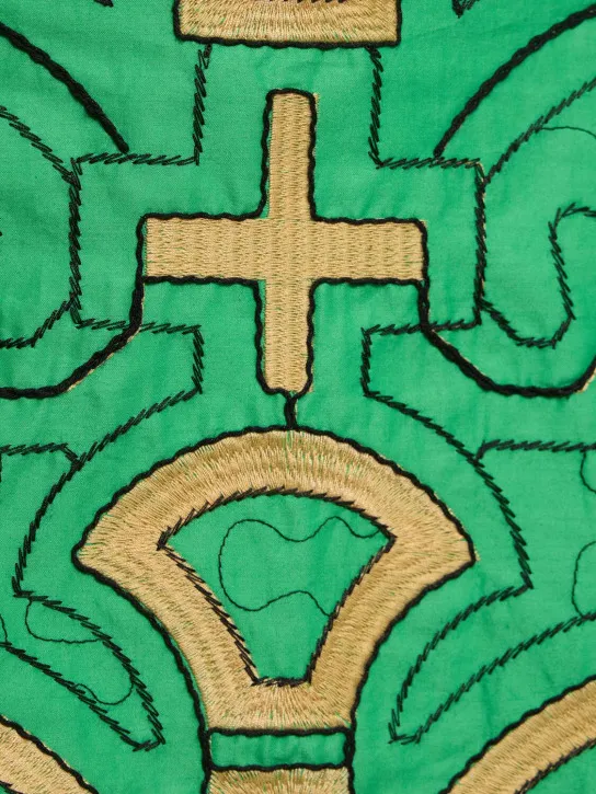 Johanna Ortiz   Rainforest Power cotton mini dress 